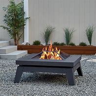 Image result for Fire Pit Wood-Burning Outdoor Square