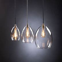 Image result for Clear Glass Pendant Lights