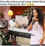 Image result for Nicki Minaj Funeral