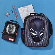 Image result for Black Panther Backpack and Lunch Box