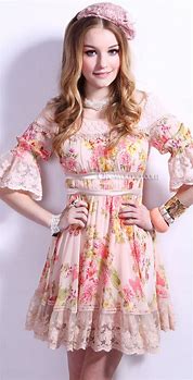Image result for Vintage Style Clothing Girls