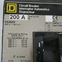 Image result for Square D 200A Circuit Breaker