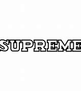 Image result for Supreme Logo Outline