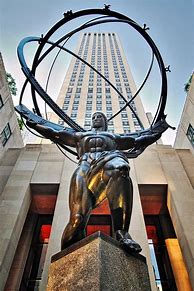 Image result for Atlas Statue Rockefeller Center