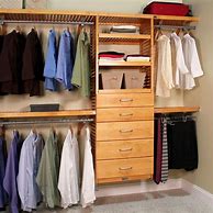 Image result for Closet Organizer Systems with Drawers