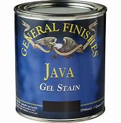 Image result for General Finishes Gel Stain, Java, 1/2 Pint By Rockler