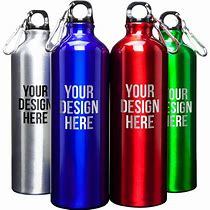 Image result for Promotional Water Bottles with a Four Color Logo