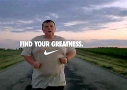 Image result for Nike Find Your Greatness Campaign