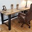 Image result for Wood Office Desk Table