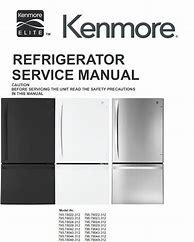 Image result for Kenmore Elite 795 Refrigerator Service Manual