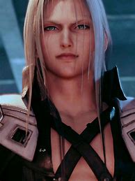 Image result for Sephiroth Remake Smile Eyes