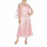 Image result for Giovanna Signature Short Sleeve Applique Evening Gown | Pink | Womens 18 | Dresses Evening Gowns