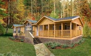 Image result for Log Cabin Mobile Homes