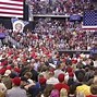 Image result for Silence during Donald Trump's rally