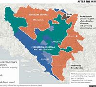 Image result for Bosnian War Operations Map
