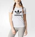Image result for Adidas White T-Shirt