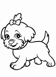 Image result for Dog Cartoon Coloring