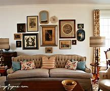 Image result for Vintage Living Room Wall Decor