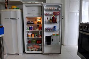 Image result for Black Refrigertor