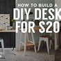 Image result for Easy-Build Desk Design
