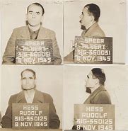 Image result for Rudolf Hess Mugshot
