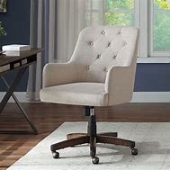 Image result for Small Upholstered Desk Chair