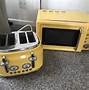 Image result for Small Yellow Microwave