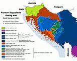 Image result for Current Map of Yugoslavia