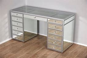 Image result for Mirrored Dressing Table with Drawers