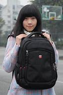 Image result for Swissgear 1186 Laptop Backpack - Special Edition - Ripstop Gray Heather/Black Cod