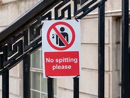 Image result for Singapore Spitting Law