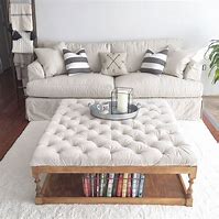 Image result for White Ottoman