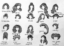 Image result for Character Hairstyles