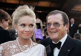 Image result for Roger Moore Ex-Wife