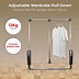 Image result for Wardrobe Clothes Hanging Rail