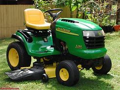 Image result for John Deere 130 Lawn Tractor Mower