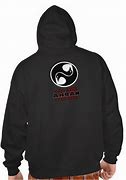 Image result for Black Hoodie with Metal Zippers