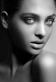 Image result for Beauty Black and White Photography Makeup