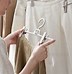Image result for hanger for clothing with clip