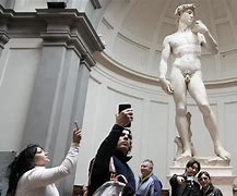 Image result for Visitors flock to see David