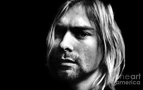 Image result for Kurt Cobain Black and White