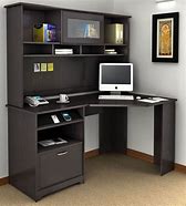 Image result for Corner Computer Table with Storage