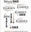 Image result for Outdoor Rustic Garden Signs