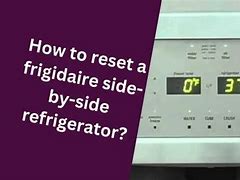 Image result for How to Adjust Refrigerator Doors Frigidaire