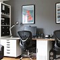 Image result for IKEA Home Office Double Desk Hack