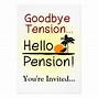 Image result for Funny Retirement Announcement