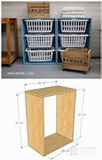 Image result for Laundry Basket Dresser Plans