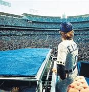 Image result for Elton John at Dodger Stadium