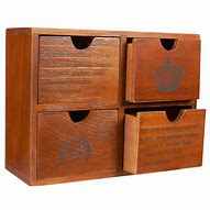 Image result for Small Wooden Storage Cabinets
