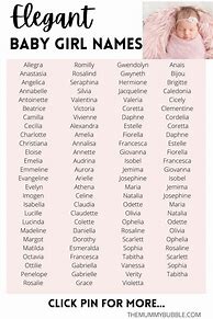 Image result for Elegant Baby Names